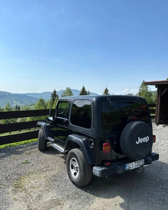 Jeep Wrangler cena 60000 przebieg: 240000, rok produkcji 2001 z Wisła małe 232